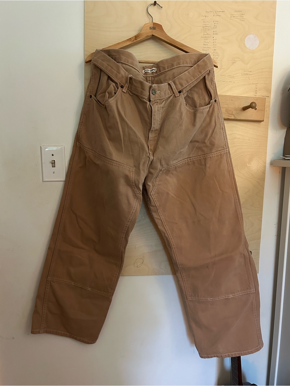 Rudy Jude size 7 L/XL utilities warm brown EUC